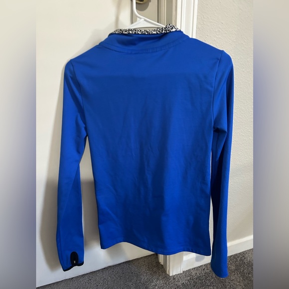 Pink Victoria secret blue long sleeve size extra small - Picture 2 of 4